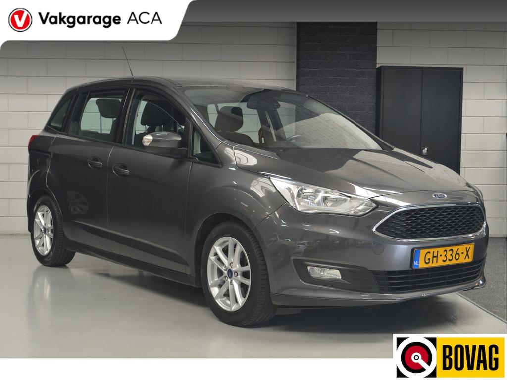 Ford Grand C-Max 1.0 Trend // AIRCO // CRUISE // TREKHAAK //, Auto's, Ford, Voorwielaandrijving, 745 kg, 125 pk, Gebruikt