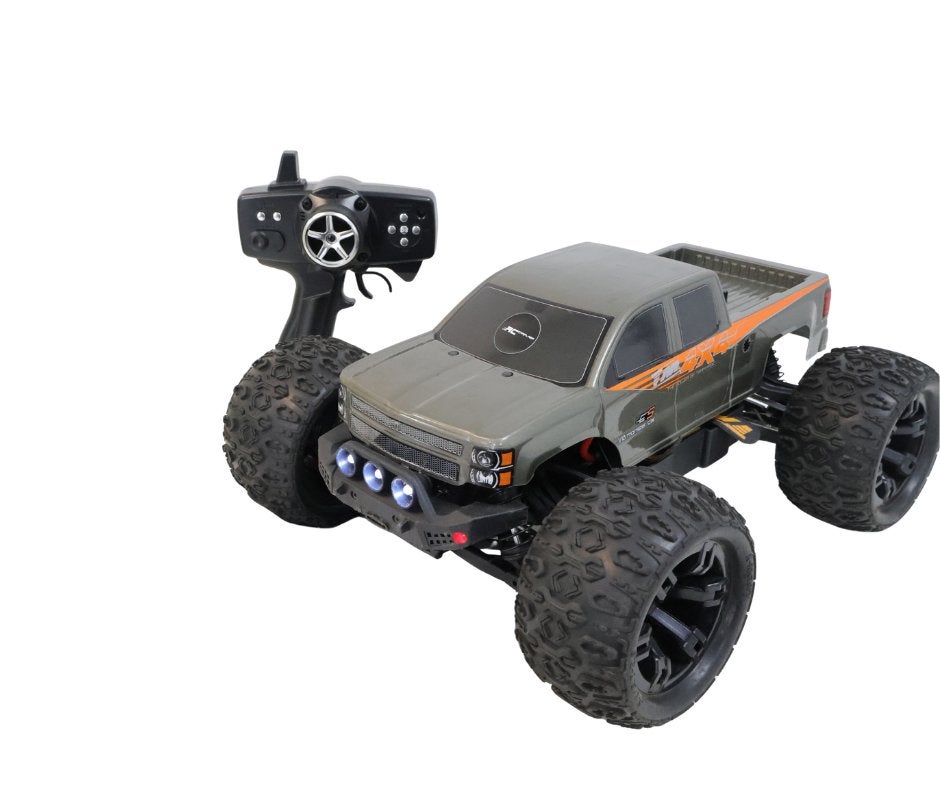 Team Magic 1/10 4x4 Monster Truck 510002S, Ophalen of Verzenden, Gebruikt, Auto offroad