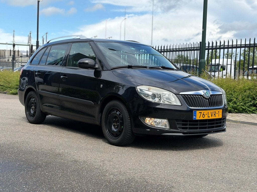 Skoda Fabia Combi 1.2 TDI Greenline Export, Auto's, Skoda, Voorwielaandrijving, Euro 5, 1199 cc, Zwart
