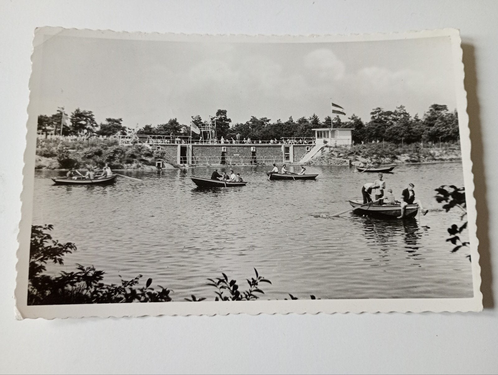 Kaatsheuvel De Efteling Roeivijver 1962, Ophalen of Verzenden, 1960 tot 1980, Gelopen, Noord-Brabant