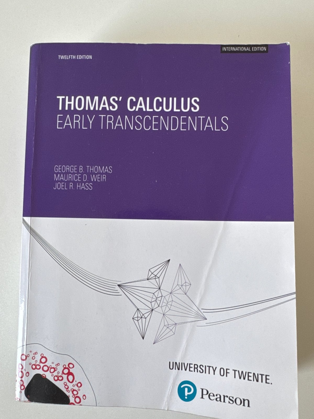 Thomas' Calculus Early Transcendentals - UT Twente, Ophalen, Beta, Nieuw, WO