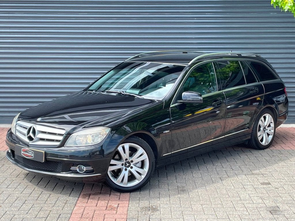 Mercedes-Benz C-klasse Estate 180 K BlueEFFICIENCY Business, Auto's, Mercedes-Benz, Achterwielaandrijving, Zwart, Zwart, Origineel Nederlands