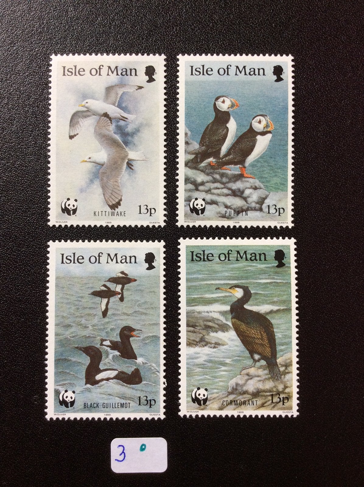 Isle of Man postzegels 1989 pfr Mi 408/11, Ophalen of Verzenden, Postfris