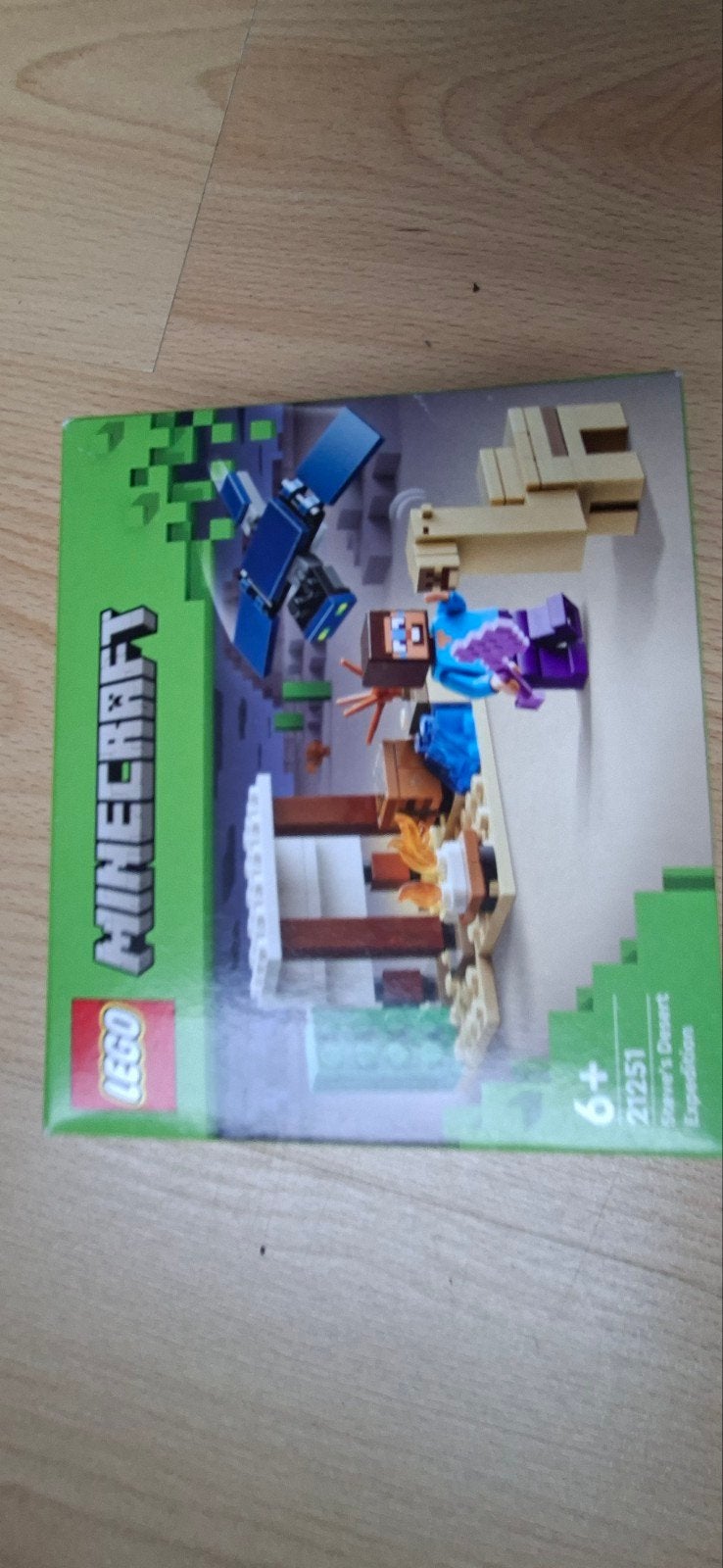 LEGO Minecraft 21251 Steve's Desert Expedition, Ophalen of Verzenden
