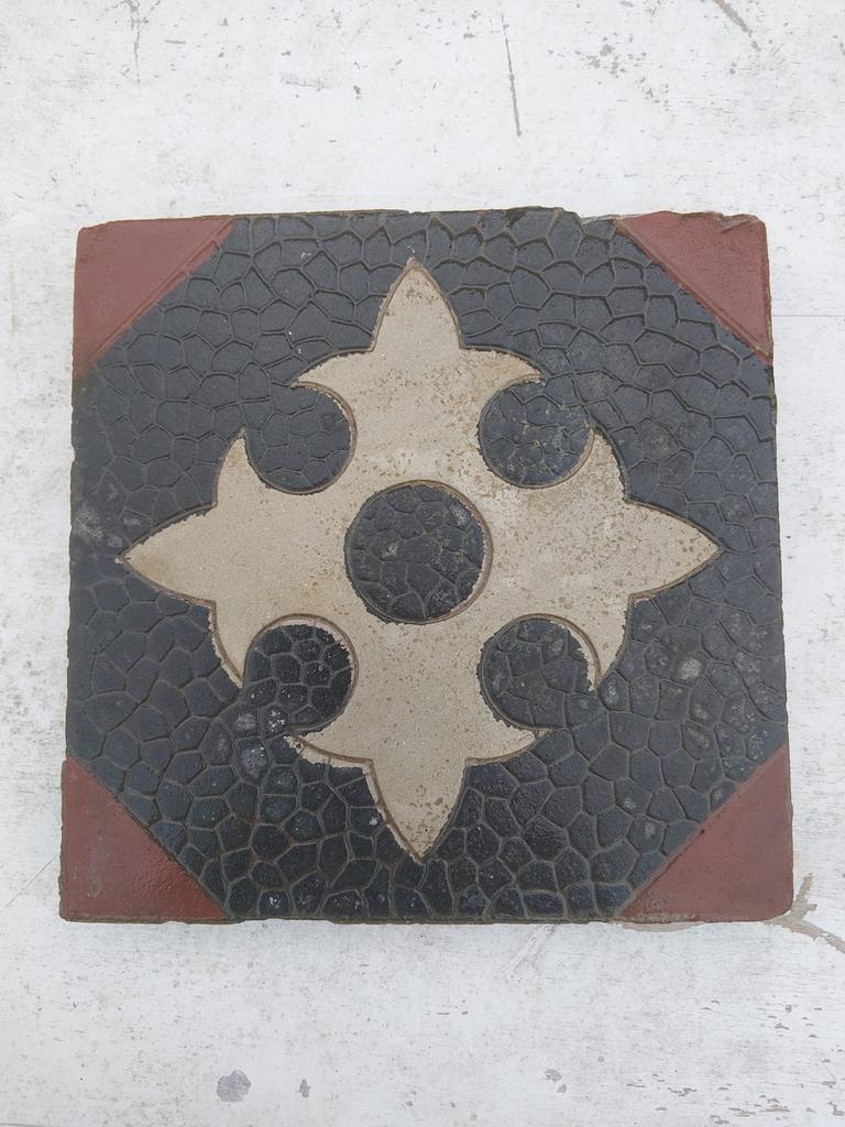 Authentieke Vloertegels 20x20 - 75 stuks, Gebruikt, Ophalen of Verzenden, Minder dan 5 m², Beton