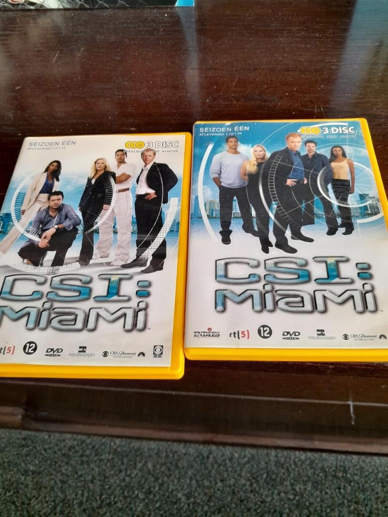 CSI MIAMI seizoen 1, Cd's en Dvd's, Dvd's | Tv en Series, Vanaf 12 jaar, Ophalen of Verzenden, Zo goed als nieuw, Actie en Avontuur