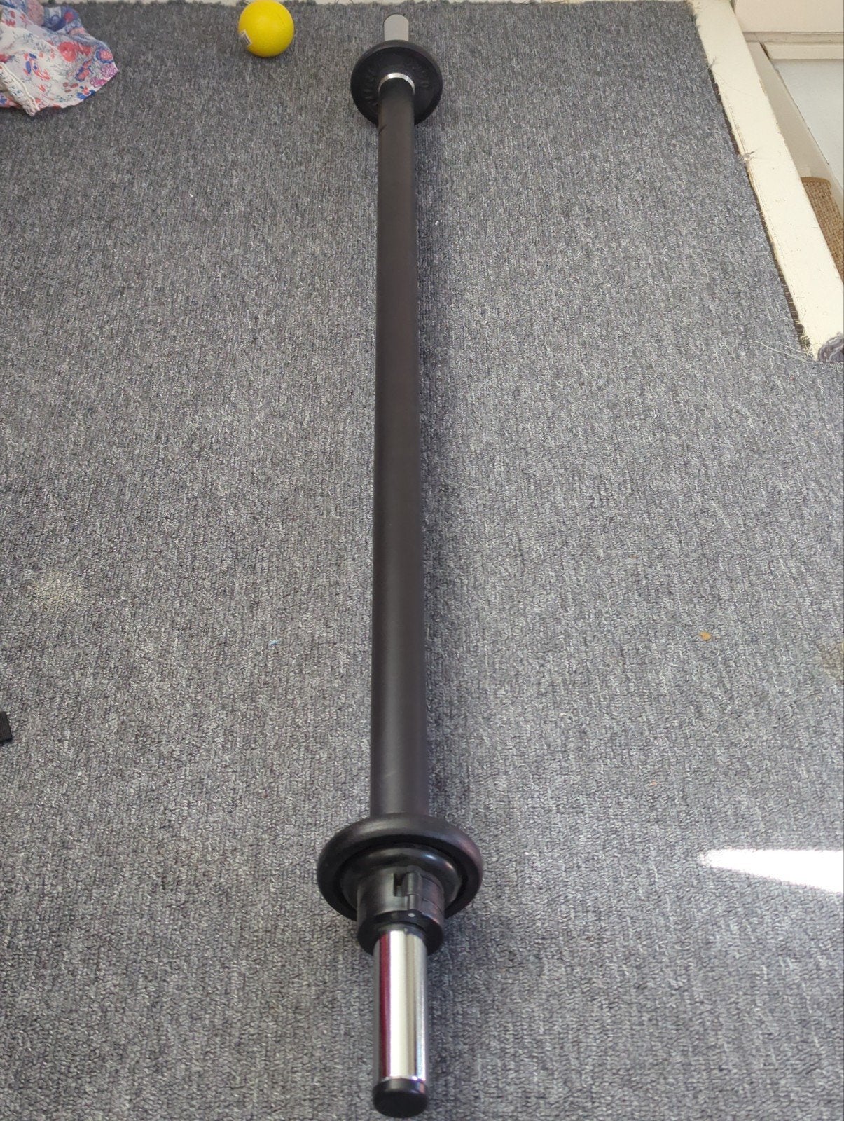 Tunturi halterstang met 2x 0,5kg gewichtjes, Sport en Fitness, Ophalen, Zo goed als nieuw, Armen, Halterstangen
