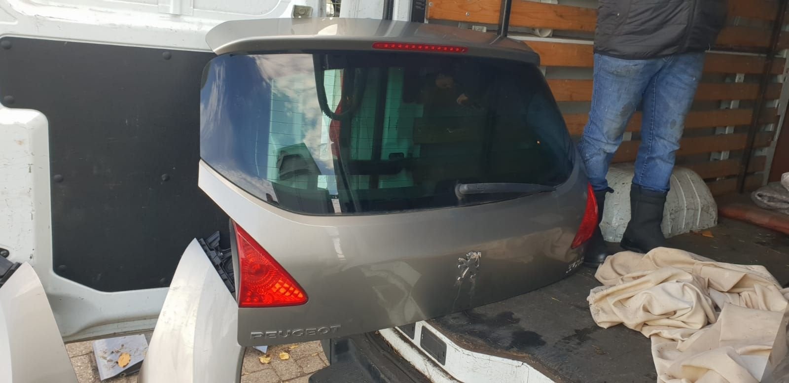 PEUGEOT 3008 ACHTERKLEP BJ 2008 TOT 2013, Gebruikt, -, Ophalen of Verzenden, Achter