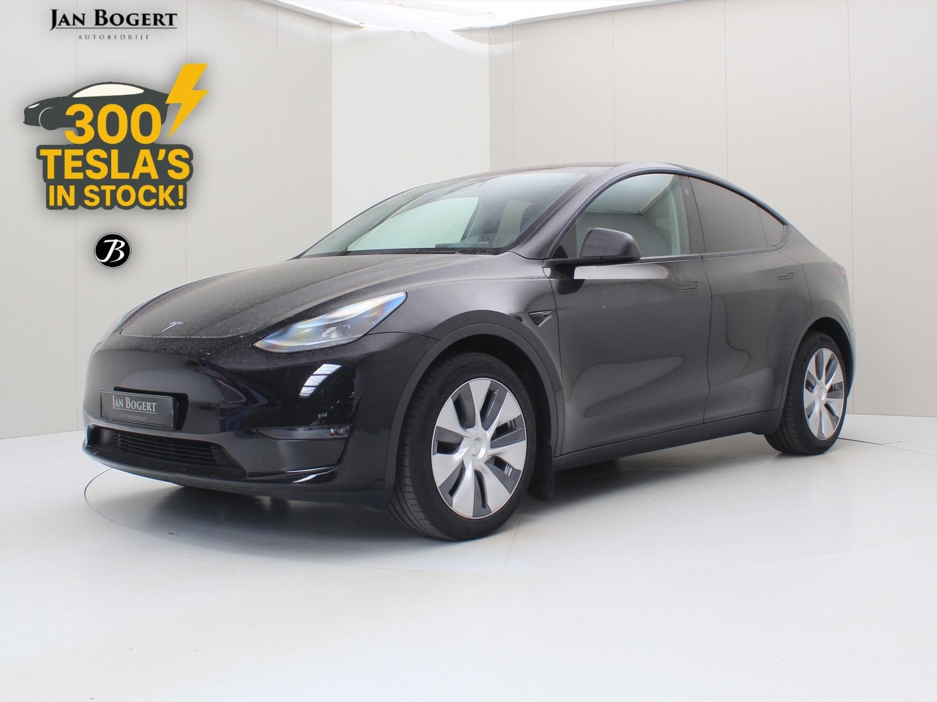 Tesla Model Y Long Range AWD 75kWh 351pk 93.2% SoH AMD RYZEN, Auto's, Automaat, Gebruikt, Zwart, Zwart