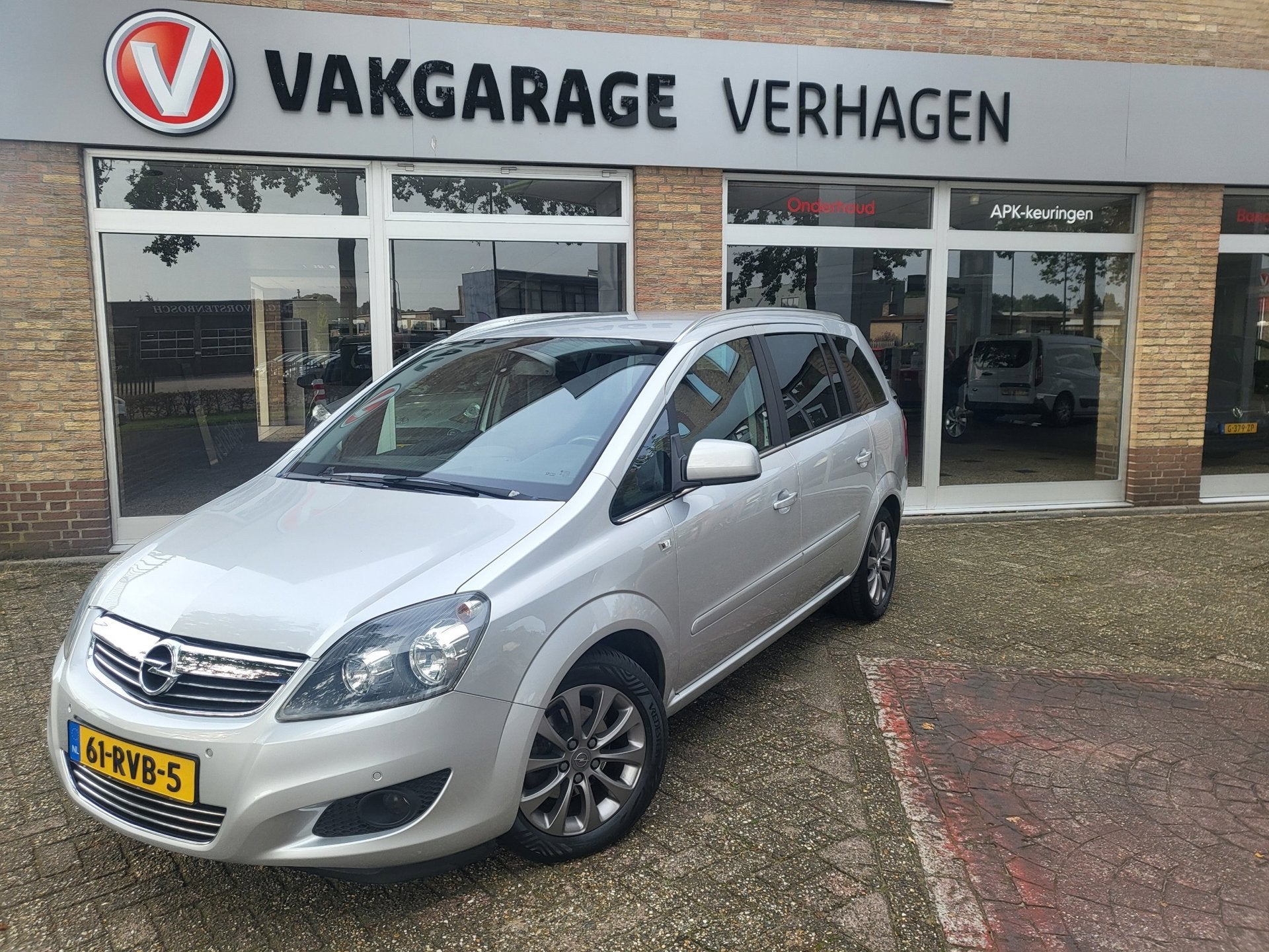 Opel Zafira 1.8 Edition, Voorwielaandrijving, Euro 5, Stof, Gebruikt