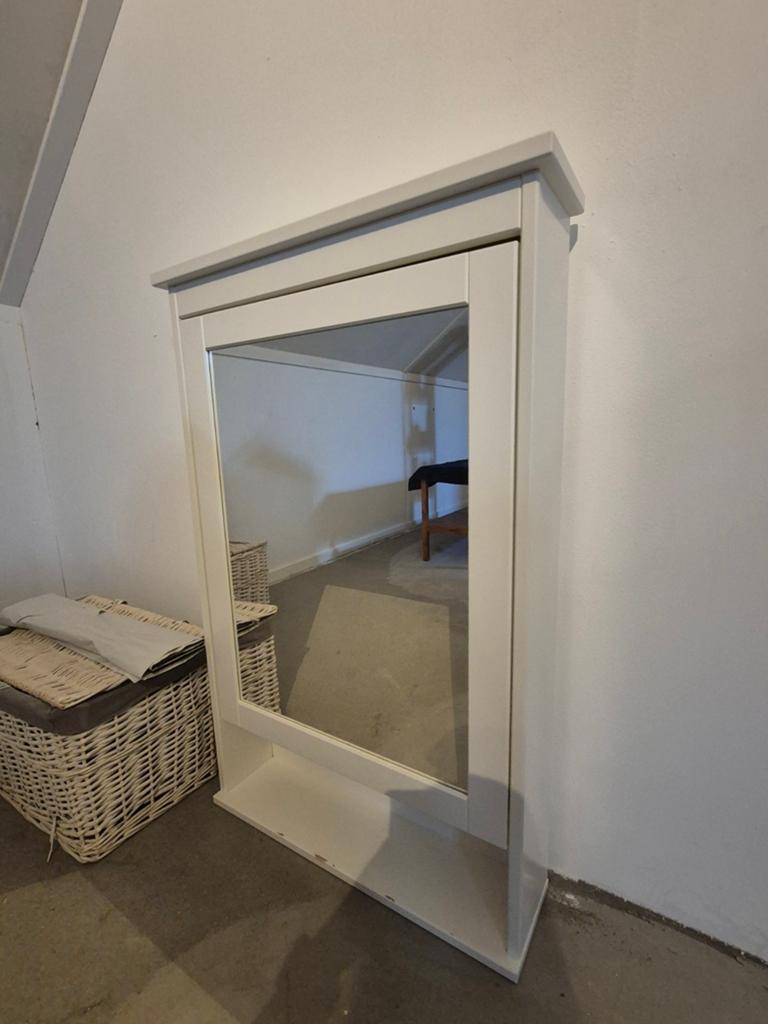 Ikea Hemnes badkamerkast met spiegel, Ophalen, Minder dan 50 cm, 100 tot 150 cm, Minder dan 25 cm