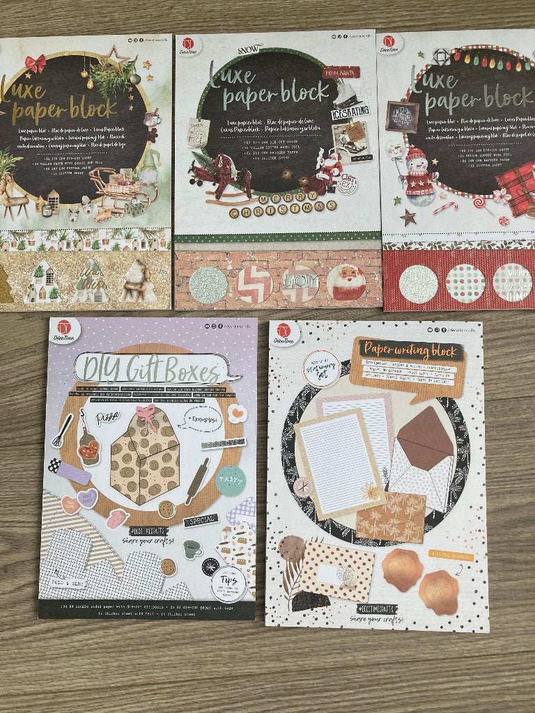luxe paper block, Ophalen of Verzenden, Zo goed als nieuw, Papier of Karton, Overige merken