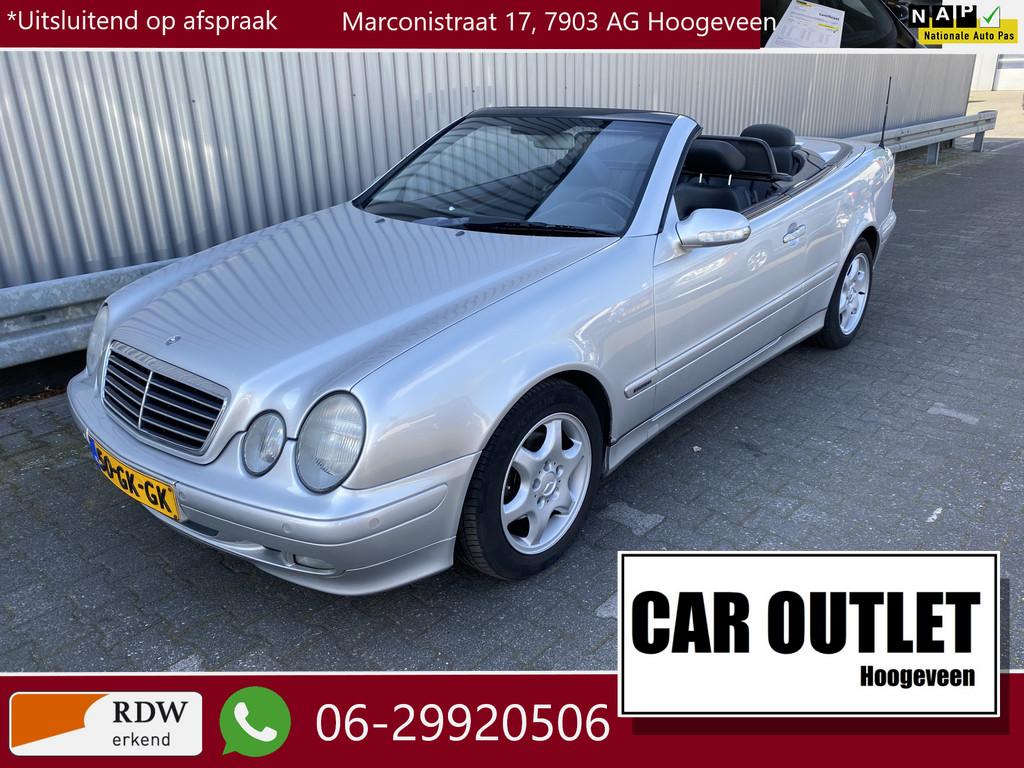 Mercedes-Benz CLK-Klasse Cabrio 200 Elegance 164Dkm.NAP AUTO, Auto's, Automaat, 1998 cc, Cabriolet, 4 stoelen