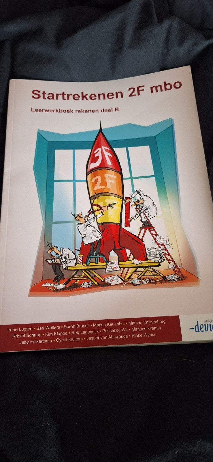 Startrekenen 2F mbo Leerwerkboek rekenen deel B, Ophalen of Verzenden, Nieuw, MBO, Irene Lugten, Sari Wolters, Sarah Brusell, Manon Keuenhof