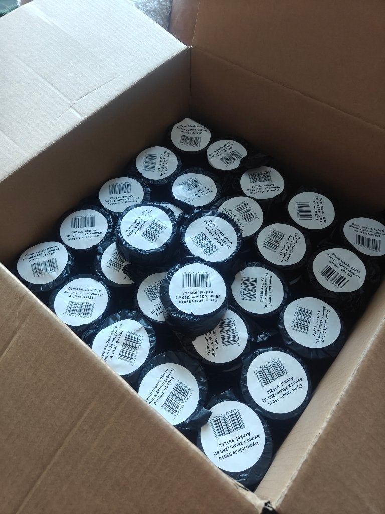 Dymo Labels 99010 - 89 x 28 mm - 50+ rollen, Computers en Software, Ophalen of Verzenden, Nieuw
