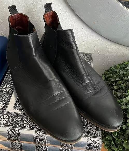 Ecco schoenen maat 46, Zwart, Boots, Ophalen of Verzenden, Zo goed als nieuw
