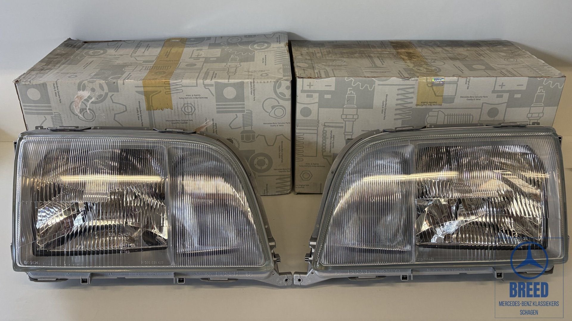 NOS set koplampen Bosch L+R voor Mercedes-Benz W140 S-Klasse, Auto-onderdelen, Verlichting, -, Nieuw, Ophalen of Verzenden, -