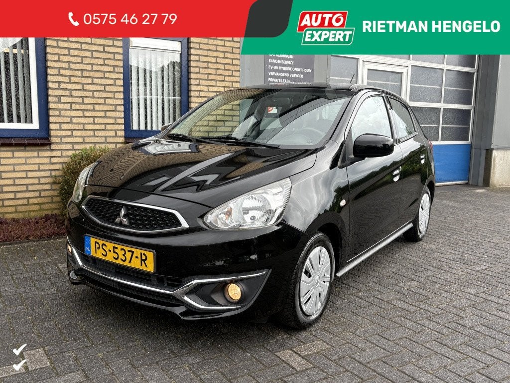 Mitsubishi Space Star 1.0 Entry ALLSEASON-KETTING-AIRCO, Keurmerk '100% Onderhouden', Start-stop-systeem, Gebruikt, Euro 6