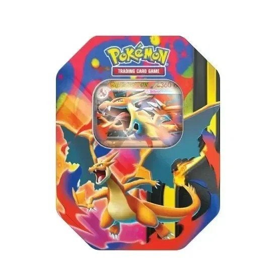 Pokemon Mega Charizard Y ex Tin, Ophalen of Verzenden