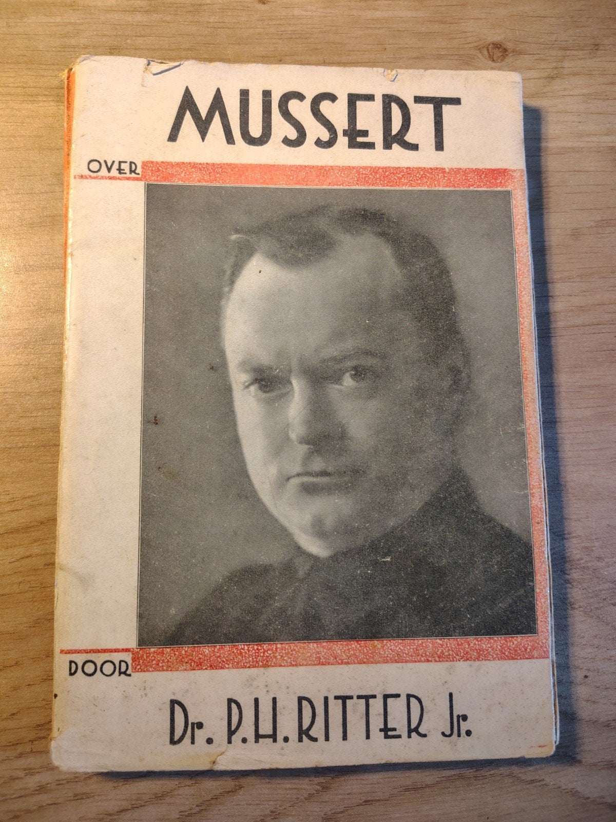 Over Mussert door Dr. P.H. Ritter Jr., Verzamelen, Ophalen of Verzenden, Nederland, Boek of Tijdschrift