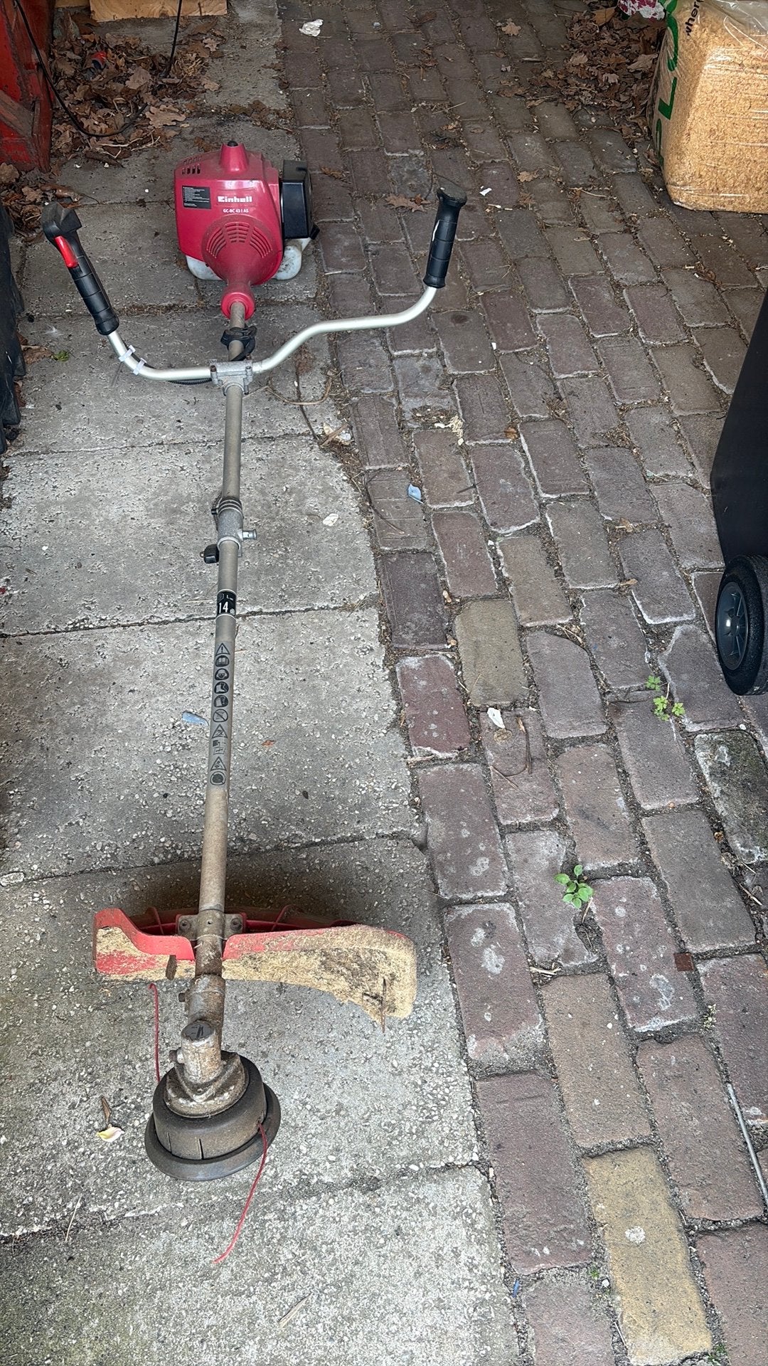Einhell grastrimmer gc-bc431as, Tuin en Terras, Ophalen, Gebruikt, 30 tot 50 cm, Benzine