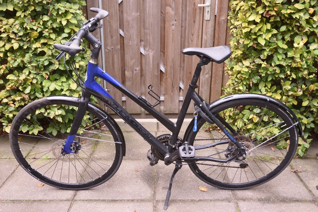 Thompson S8500 racer dames frame=52cm 28inch 30speed schijfr, 28 inch, Zo goed als nieuw, Schijfrem, Ophalen