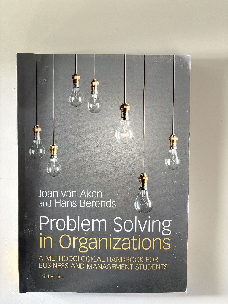 Problem Solving in Organizations, Boeken, Zo goed als nieuw, Diverse Auteurs, Beta, HBO