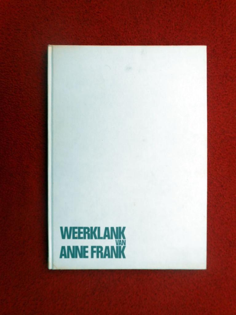 Anna G. Steenmeijer: Weerklank van Anne Frank, Tweede Wereldoorlog, Ophalen of Verzenden, Zo goed als nieuw, Overige onderwerpen