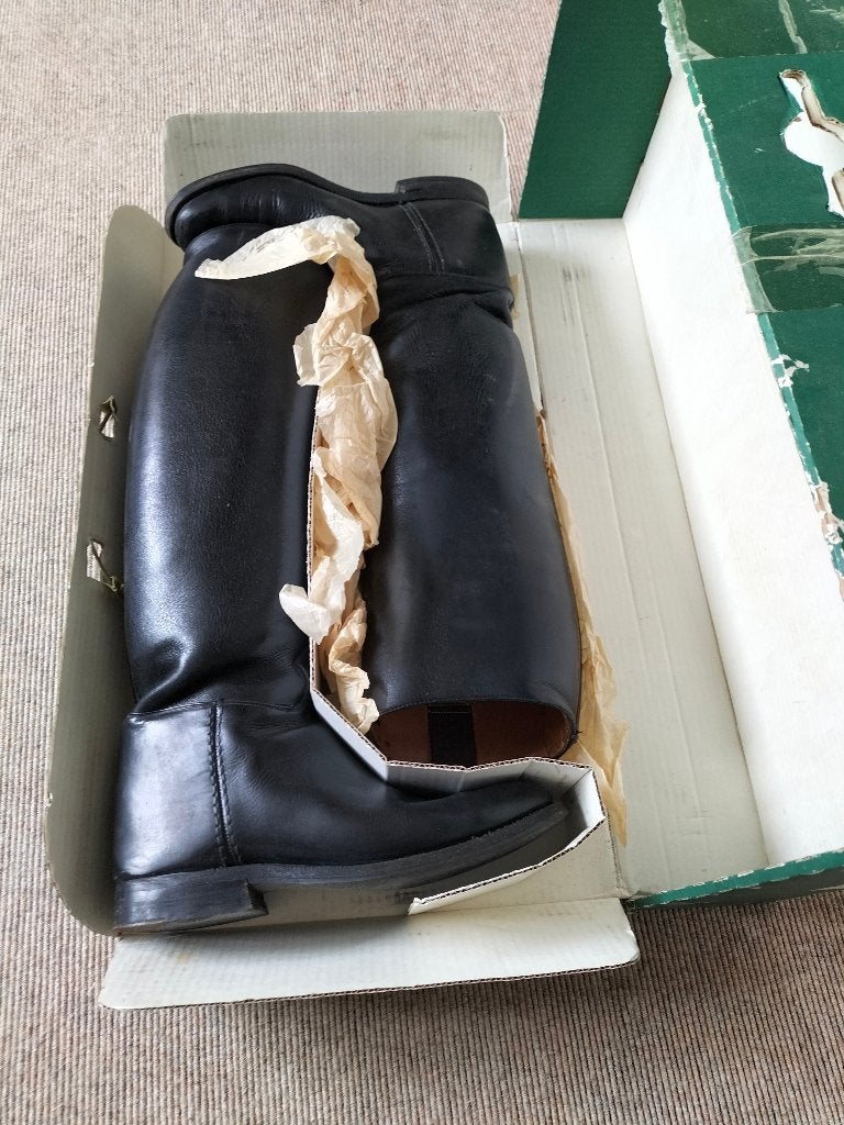 Paardrijlaarzen 'Van Huet' en cap (ophalen Amstelveen), Dieren en Toebehoren, Paardrijkleding, Ophalen, Dressuur, Zo goed als nieuw