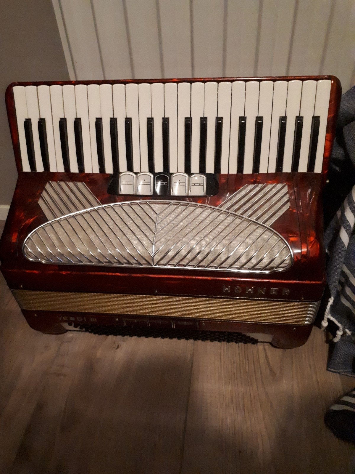 Hohner Verdi 111, Ophalen of Verzenden, Gebruikt, 120-bas, Hohner