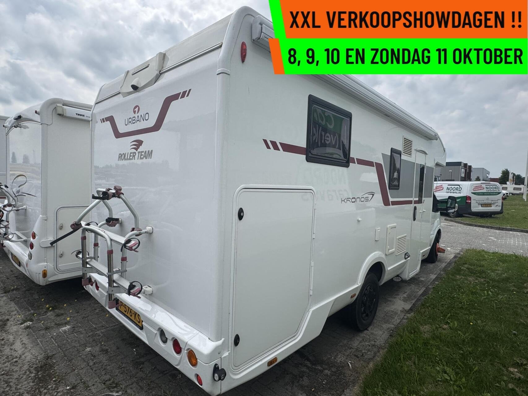 Roller team KRONOS 265 TL/P, QUEENSBED, 38377 KM !, Caravans en Kamperen, 7 tot 8 meter, Bedrijf, Elektrische ramen, Tot en met 4