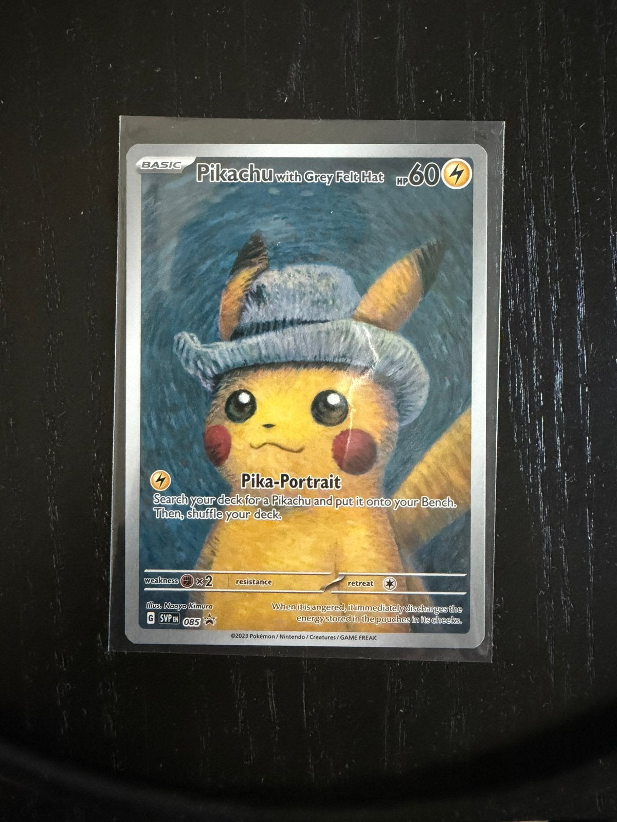 Pikachu Van Gogh - Near Mint - Pokemon kaart, Ophalen of Verzenden, Zo goed als nieuw
