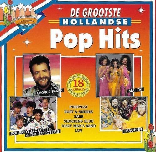 De Grootste Hollandse Pop Hits CD, Verzenden, Zo goed als nieuw, Pop, Album