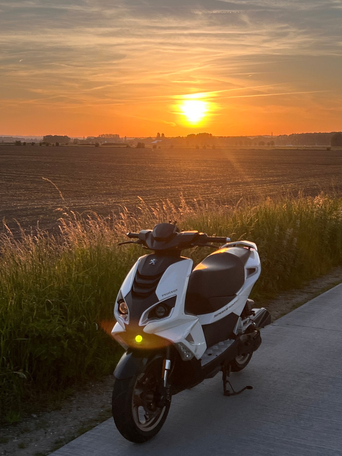 Peugeot speedfight 4 4takt, Fietsen en Brommers, Ophalen, Zo goed als nieuw, Benzine, Speedfight