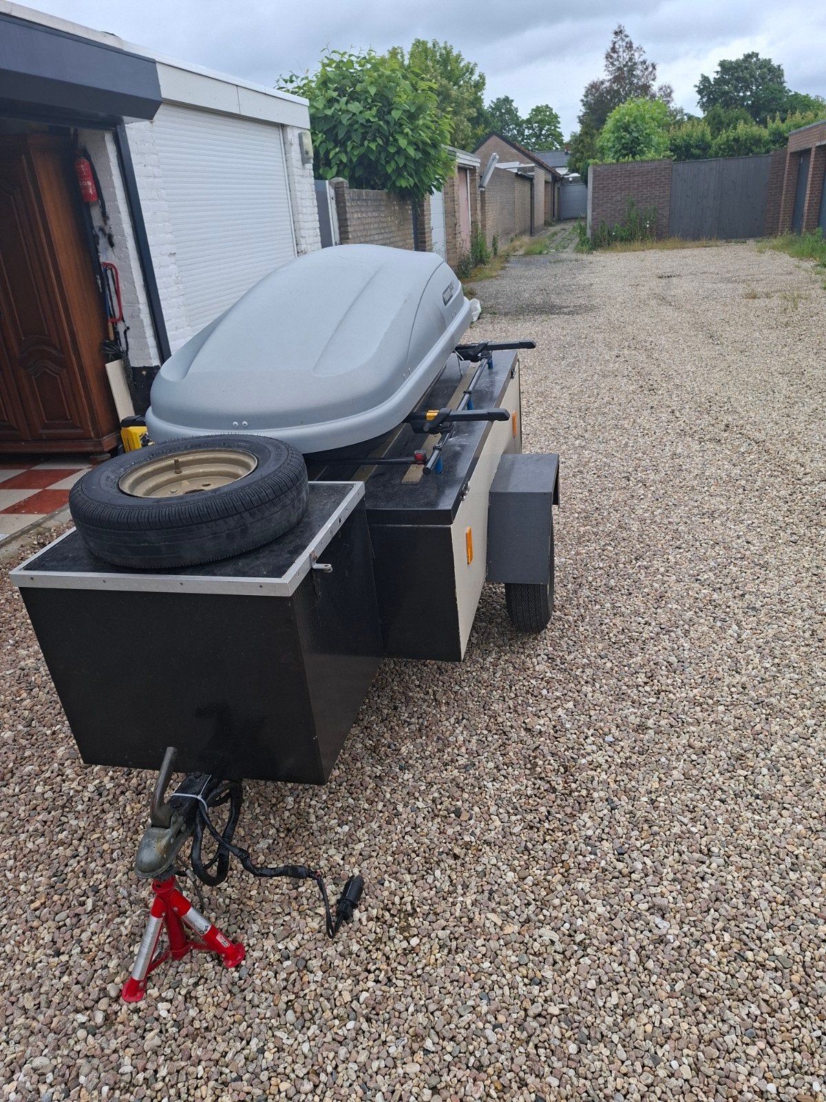 Aanhangwagen met dak, Ophalen of Verzenden