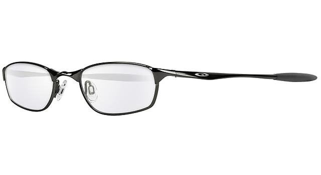 Vintage Oakley Straight Line 4.0 Black Chrome, Ophalen of Verzenden, Zo goed als nieuw, Oakley, Grijs