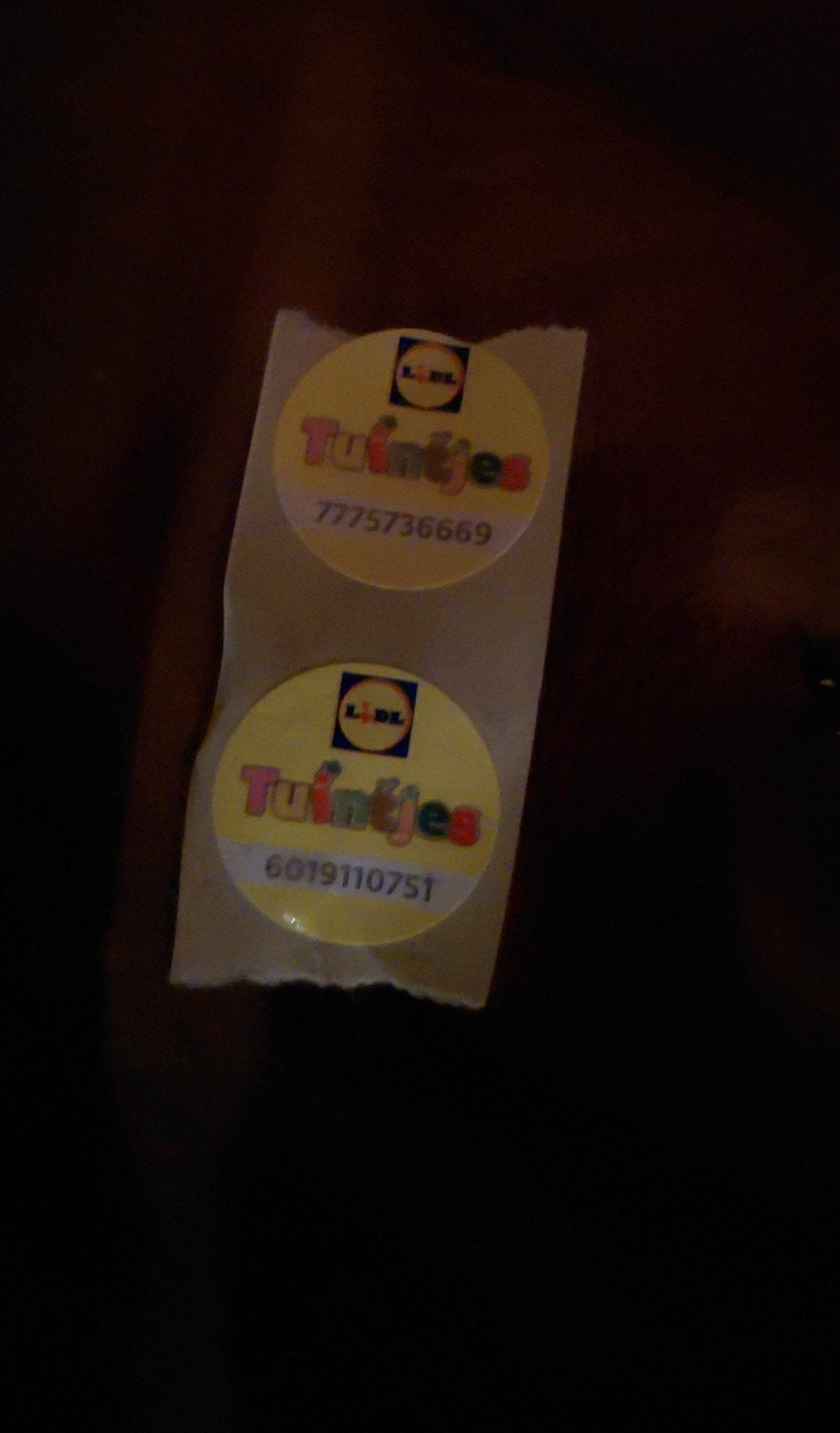 Lidl tuintjes zegels, Lidl, Verzenden