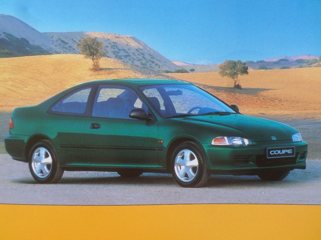 Honda Civic Coupe Brochure, Ophalen of Verzenden, Zo goed als nieuw, Honda
