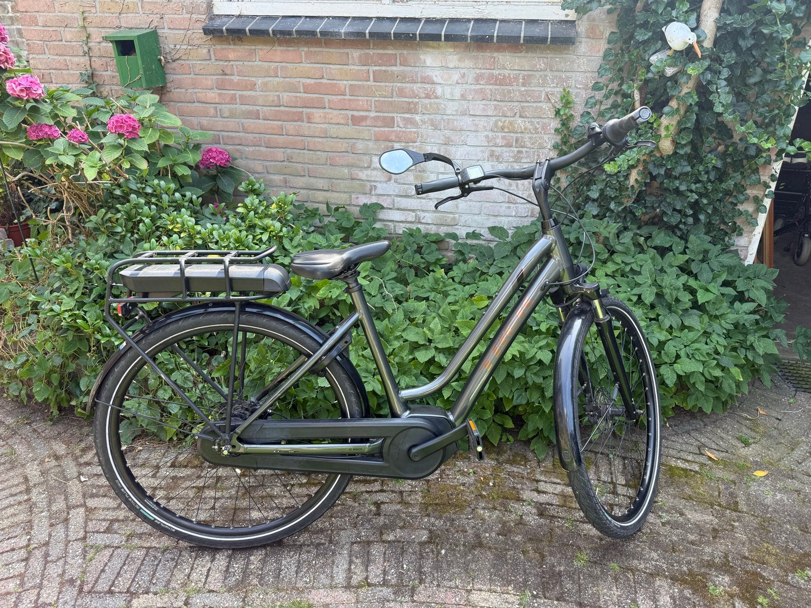 Trek elektrische fiets maat M met Bosch Active Line motor, Gebruikt, 51 tot 55 cm, 50 km per accu of meer, Ophalen