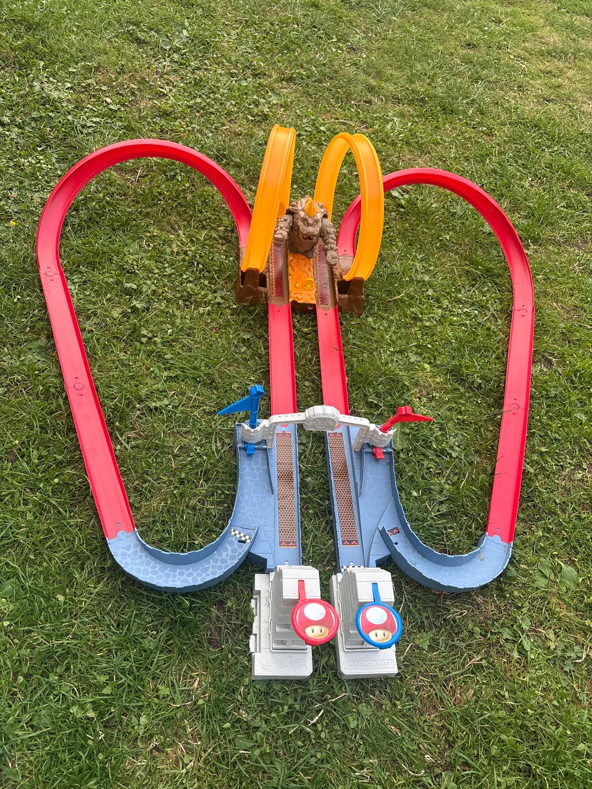 Hot Wheels Mario Kart, Ophalen, Racebaan, Zo goed als nieuw, Hot Wheels