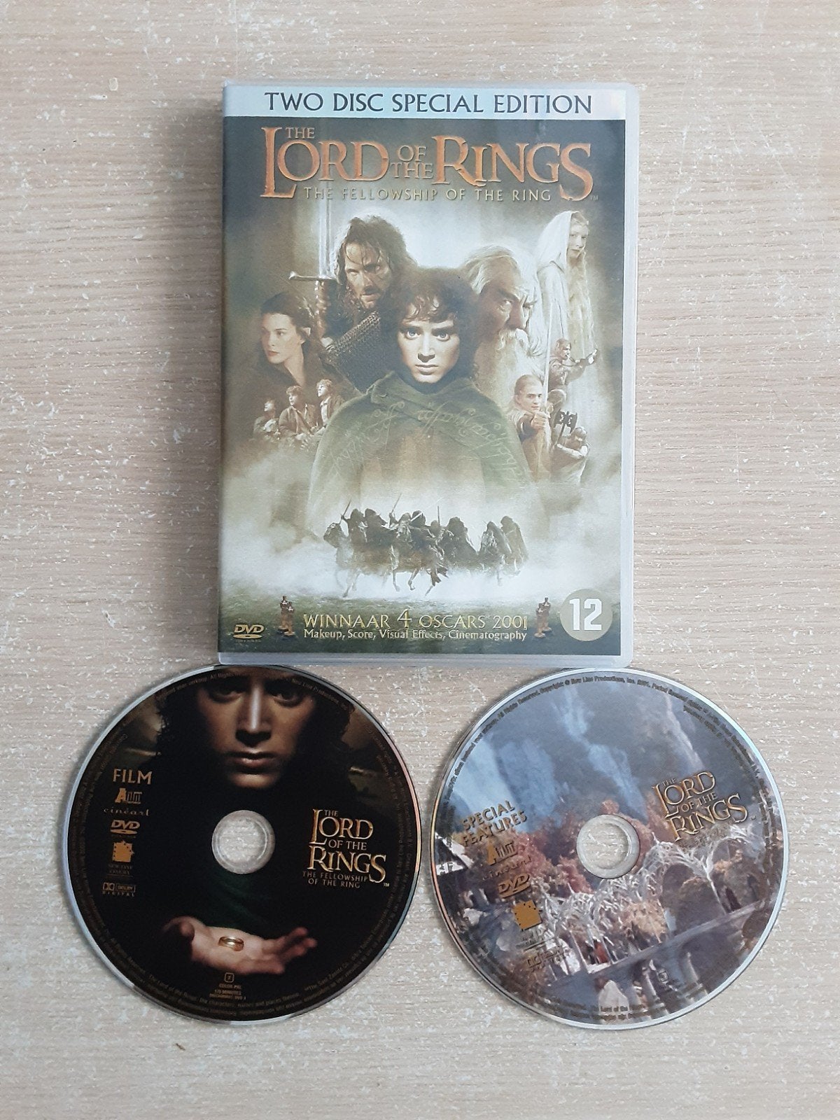 Film Fellowship of the ring en the two towers, Vanaf 12 jaar, Ophalen of Verzenden, Engels, Nederlands