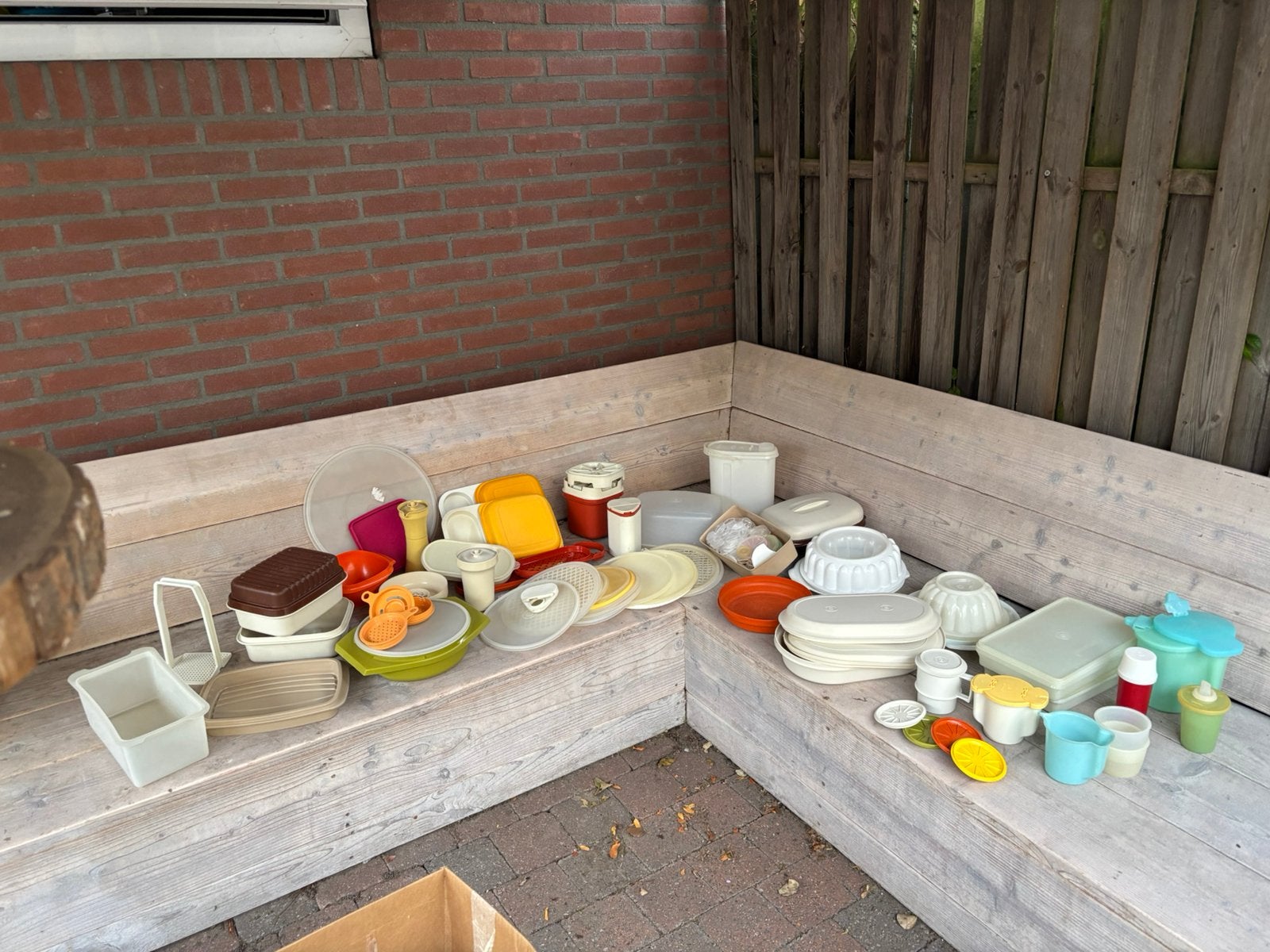Nog meer vintage Tupperware partij €100,- (zeker 15-17kilo), Ophalen, Gebruikt, Overige typen