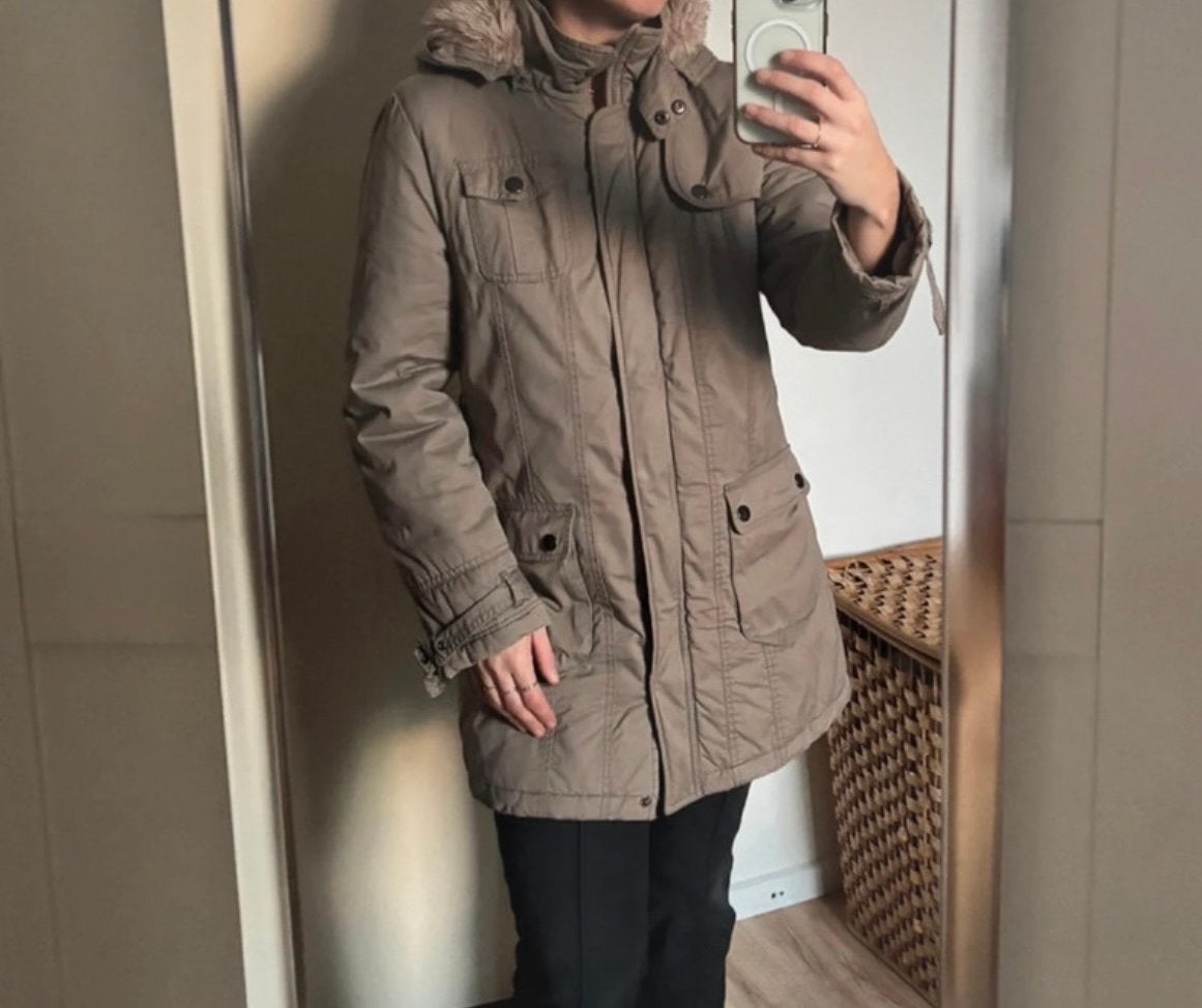 Biaggini Parka Winterjas met Capuchon - Maat M, Ophalen of Verzenden, Zo goed als nieuw, Maat 38/40 (M), Overige kleuren