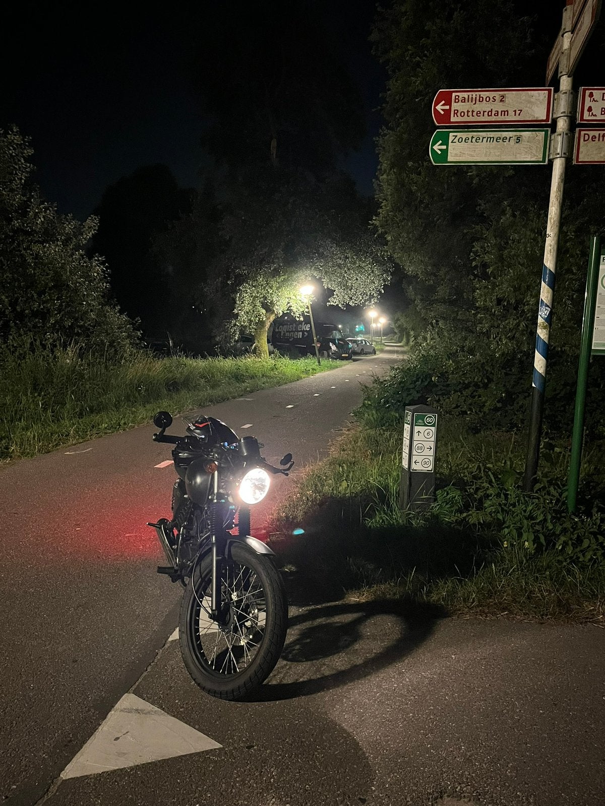 Hanway Raw 50 2022 lage km, Fietsen en Brommers, Ophalen, Gebruikt, Maximaal 45 km/u, 49 cc