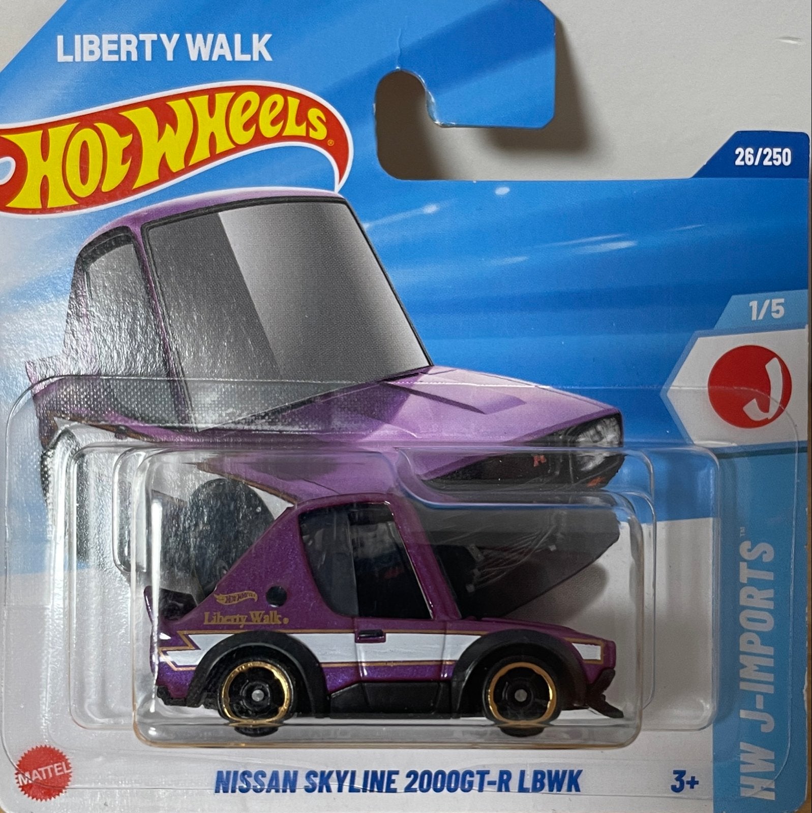 Hot Wheels Nissan Skyline 2000GT-R LBWK Liberty Walk, Verzenden, Nieuw, Auto