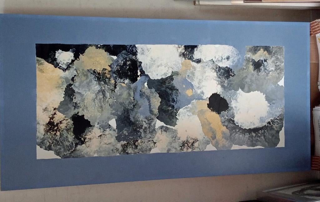 Abstracte Compositie ongesigneerd, Ophalen of Verzenden