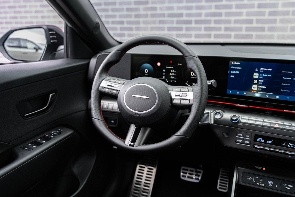 Hyundai Kona 1.6 GDI HEV N Line | Adaptive Cruise Control |, Auto's, Stof, Gebruikt, Euro 6, SUV of Terreinwagen