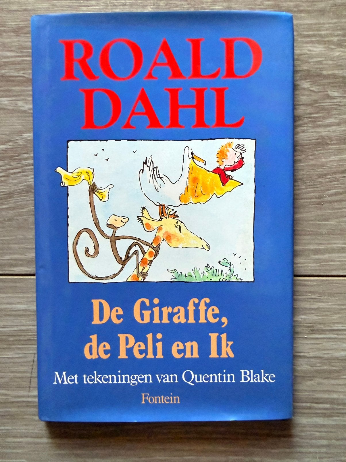 De Giraffe, de Peli en Ik – Roald Dahl, Ophalen of Verzenden, Zo goed als nieuw, Fictie algemeen