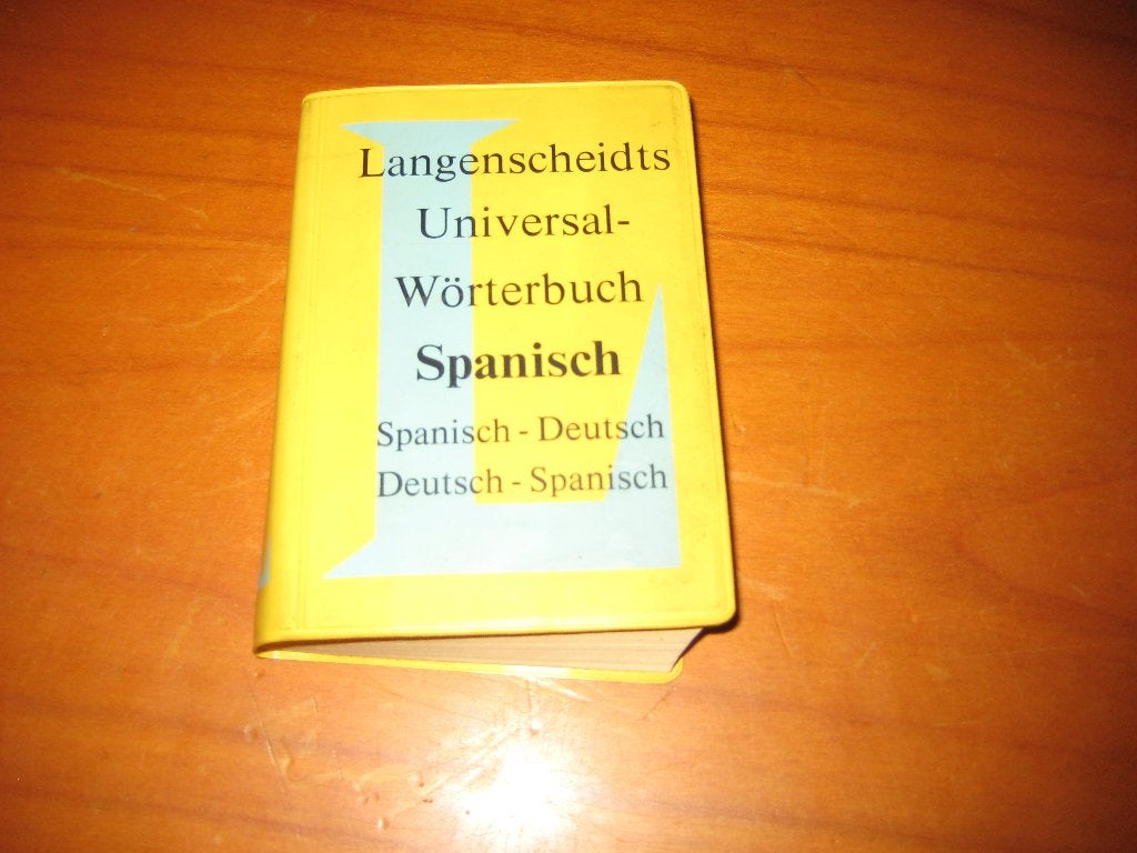 Langenscheidt Universal Wörterbuch: Spanisch/deutsch, Spaans, Overige uitgevers, Ophalen of Verzenden, Zo goed als nieuw