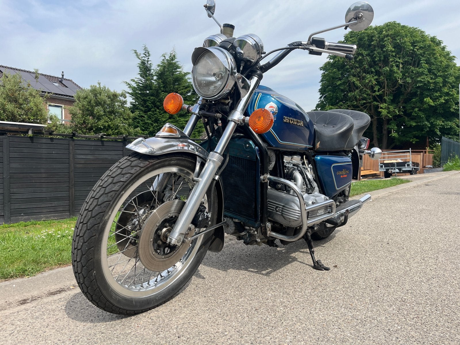 Honda Goldwing Gl1000 origineel, Motoren, 4 cilinders, Motorrijbewijs A, Gebruikt, Particulier